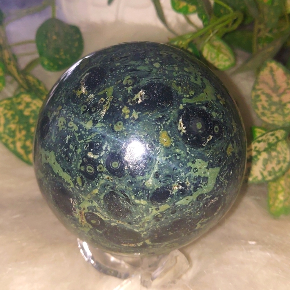 Kambaba Jasper New Age Healing crystal Sphere